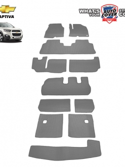 พรมกระดุม Super Save รถ CHEVROLET CAPTIVA ปี 2007-2016 ชุดเต็มคัน+หลังเบาะ+แผ่นท้าย จำนวน 11 ชิ้น