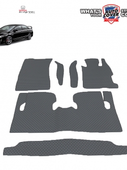 พรมปูพื้นรถยนต์ พรมกระดุม รถ HONDA CIVIC (FD) ปี 2006-2012 ชุดภายในห้องโดยสาร จำนวน 6 ชิ้น