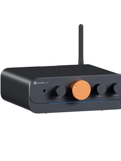 Fosi HT4S Bluetooth Amplifier ตั้งโต๊ะ ชิป TPA3116 x2 รองรับการตั้งค่าช่องสัญญาณเสียง 4.1 หรือ 5.0 ประกันศูนย์ไทย