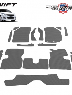 พรมปูพื้นรถยนต์ พรมกระดุม รถ SUZUKI SWIFT ปี 2012-2017 ชุดภายในห้องโดยสาร จำนวน 16 ชิ้น