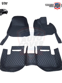 พรมปูพื้นรถยนต์ 6D รถ MERCEDES BENZ E CLASS รหัสตัวถัง W212 พรม6D ชุดภายในห้องโดยสาร จำนวน 3 ชิ้น