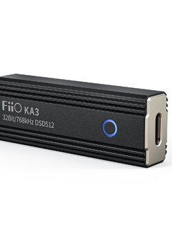 FiiO KA3 DAC/AMP พกพาระดับเรือธง รองรับ 32Bit/768kHz, DSD512