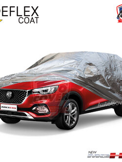 ผ้าคลุมรถเข้ารูป 100% รถ MG HS ปี 2019-2023 ผ้าคลุมกันแดด กันไอร้อน กันน้ำ รุ่น REFLEX COAT