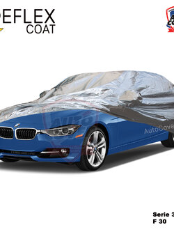 ผ้าคลุมรถเข้ารูป 100% รถ BMW SERIE 3 รหัส F30 ผ้าคลุมกันแดด กันไอร้อน กันน้ำ รุ่น REFLEX COAT