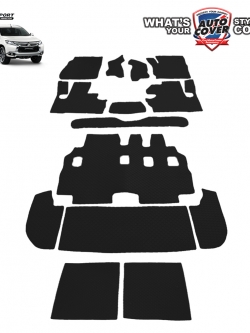 พรมปูพื้นรถยนต์ พรมกระดุม รถ MITSUBISHI PAJERO SPORT ปี 2015-2020 ชุดเต็มคัน+หลังเบาะ+แผ่นท้าย จำนวน 14 ชิ้น