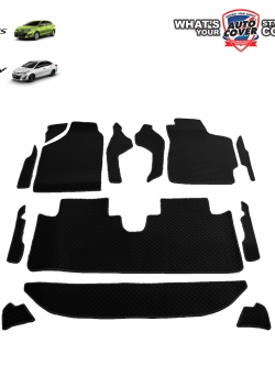 พรมกระดุม Super Save รถ TOYOTA ALL NEW YARIS 5DOOR & ATIV 4 DOOR ปี 2018-2021 จำนวน 13 ชิ้น