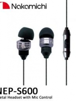 หูฟัง NAKAMICHI S600 มีไมค์และปุ่มรับสาย