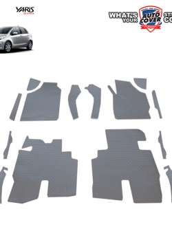 พรมปูพื้นรถยนต์ TOYOTA YARIS ปี 2008-2013 พรมกระดุม ชุดภายในห้องโดยสาร จำนวน 14 ชิ้น