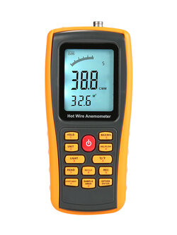 เครื่องวัดความเร็วลม 0-30m/s (GM8903) high accuracy