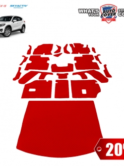 สินค้า PROMOTION!! MAZDA CX-5 พรมกระดุม Original ชุด All Full จำนวน 21 ชิ้น สีแดง