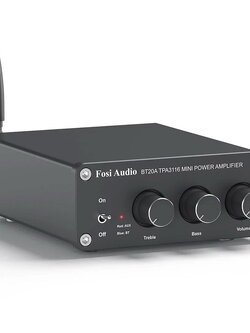 Fosi Audio BT20A Bluetooth Amplifier ClassD ชิป TPA3116D2 x2 ประกันศูนย์ไทย