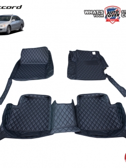 พรมปูพื้นรถยนต์ 6D รถ HONDA ACCORD GEN 7 ปี 2003-2006 พรมรถยนต์ ชุดภายในห้องโดยสาร จำนวน 3 ชิ้น