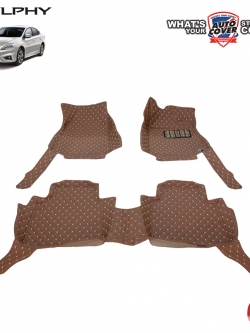 พรมรถยนต์ 6D รถ NISSAN SYLPHY ชุดภายในห้องโดยสาร จำนวน 3 ชิ้น