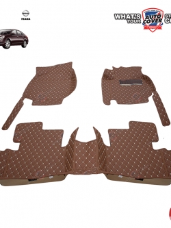 พรมรถยนต์ 6D รถ NISSAN TEANA ปี 2009- 2013 (J32) ชุดภายในห้องโดยสาร จำนวน 3 ชิ้น