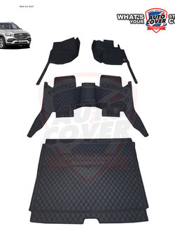 พรมปูพื้นรถยนต์ 6D รถ MERCEDES BENZ GLE W167 รุ่น 5 ที่นั่ง ปี 2020-2026 พรม6D ชุดภายในห้องโดยสาร+แผ่นท้าย จำนวน 4 ชิ้น