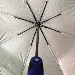 ร่มพับ 3 ตอน ออโต้เปิด-ปิด ผ้าUV ปลอกผ้า คละสี