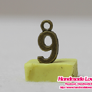 จี้,ตัวห้อยซิป ตัวเลข