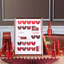 สีเจลโทนสีแดง RUOKOCO Valentine's day ชุดใหญ่ 18 สี (ไม่ได้แถมชาร์ตสี)