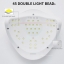 เครื่องอบเจล LED SUNX5 Max สีขาว 80w.