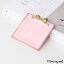 จานเซรามิก ทรงเหลี่ยม ลายโบว์ ขนาด 9cm. เลือกสีด้านใน / เป็นจานสีได้ วางลายเล็บโชว์ได้
