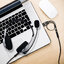 ERTK Headphone Recorder สายแปลงหูฟังแบบไมค์สำหรับมือถือ ให้รองรับ PC / Notebook / คาราโอเกะ ประกันศูนย์ไทย