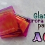 กระดาษแก้วออโรรา Glass Aurora Paper 2 ขนาด4X40เซน เลือกสีด้านใน / ของตกแต่งเล็บ อุปกรณ์เพ้นท์เล็บ ทำเล็บ