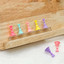 ( แท่นวางเล็บ สีลูกกวาด 5ชิ้น) แท่นฝึกทำเล็บ เพ้นท์เล็บ ทำตัวอย่างเล็บ Nail Training Stand อุปกรณ์ทำเล็บ
