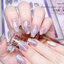 ชุดรวม6สี เจลลูกแก้ว สีเงินรุ้ง Rainbow Silver magnetic gel เจลแม่เหล็ก เจลตาแมว เงินเหลือบรุ้ง แถมชาร์ตสีด้วย ขนาด11ML