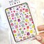 cute nail stickers สติ๊กเกอร์ติดเล็บ ลายการ์ตูน สติ๊กเกอร์แปะเล็บ รหัส SHE NAIL