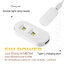 [ F2F2 ] เครื่องอบเล็บเจลmini แห้งเร็ว ไม่ทำให้มือดำ 6wไฟLED การเหนี่ยวนำ พร้อมส่งในไทย