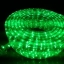 ไฟท่อ LED 3 สาย แบน สีเขียว เกรด A