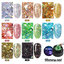 สีเจล กากเพชร แบบกระปุก Misscheering รุ่น Super Shiny Gel