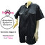 Dogtalog Groomer Apparel เสื้อคลุมผ้าร่ม เสื้อคลุมตัดขน เสื้อคลุมช่าง เสื้อคลุมกันเปื้อน สีดำ