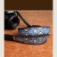 สายคล้องกล้องลายสีน้ำเงินทอง Glorious Blue