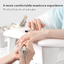 ( Luxury U Shape รุ่น 2) หมอนขี้เซา หมอนรองมือทำเล็บ มีขา วางมือสบาย ป้องกันการก้มมากไปของช่าง