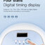 เครื่องอบเจล Manicure lamp BQ V5 สีมาการอง มีให้เลือก3สี ขนาดไฟ120w. / ทีอบ สีเจล เครื่องอบ สีทาเล็บเจล