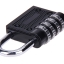 กุญแจล็อครหัส 4 หลัก (EMIUP Lock) หนา 6mm (x3ชิ้น)