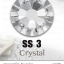 เพชรสวารอฟสกี้แท้ ซองใหญ่ สีขาว Crystal รหัส 001 คลิกเลือกขนาด ดูราคา ด้านใน