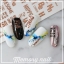 สติ๊กเกอร์ติดเล็บ ตัวอักษร สีพิ้งโกล รหัส PG อุปกรณ์แต่งเล็บ