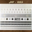 สติ๊กเกอร์ติดเล็บ ลายแบรนด์ สีทองดำ ขนาดกลาง 13X10เซนติเมตร