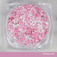กากเพชรสีพาสเทล คละสี กล่องใหญ่ 12 สี 12 กระปุก (โทนขนม) สีหวานนุ่ม กากเพชรติดเล็บ กากเพชรแต่งเล็บ