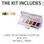 (ซองสีรุ้ง) ชุดต่อเล็บโพลี่เจล แบบจัดเซ็ต HS Poly Extension Gel Solid Pudding Gel Polish Set