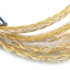 ขายสาย KZ Goldsilver cable สายถักชุบเงิน+ทอง 200 แกนรุ่นใหม่ล่าสุด