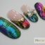 ฟอยล์ติดเล็บ รหัส SK Nails foils เลือกสีด้านใน ขนาด 4X40 เซน