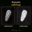 ( HOLOGRAPHIC ) สีเจลแฟลช เกล็ดใหญ่ สีเงิน HANBI สีสวย เกล็ดหยาบ เงาสะท้อนแสงแฟลช
