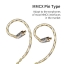 ขายสาย KZ Goldsilver cable สายถักชุบเงิน+ทอง 200 แกนรุ่นใหม่ล่าสุด