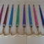 ร่ม 16 ก้าน 22 นิ้ว ออโต้เปิด ผ้า UV สีพื้น โครงโลหะ 14 มิล ด้ามงอ ปลอกPVC คละสี