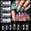 3D DIAMOND FALSE NAILS เล็บปลอมทรงเพชรคริสตัล 3มิติ เล็บPVC ต่อเล็บ 14ขนาด 140ชิ้น/กล่อง