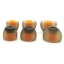 ขาย x-tips จุกหูฟัง Green Orange สำหรับอินเอียร์ทั่วไป ราคา 6คู่ 250 นุ่มเบาสบายหู