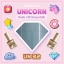 สีเจล UNICORN สีเจลทาเล็บ Soak off Gel polish ขวดขนาดใหญ่ 15 มิลลิลิตร ((ขวดสีทอง))